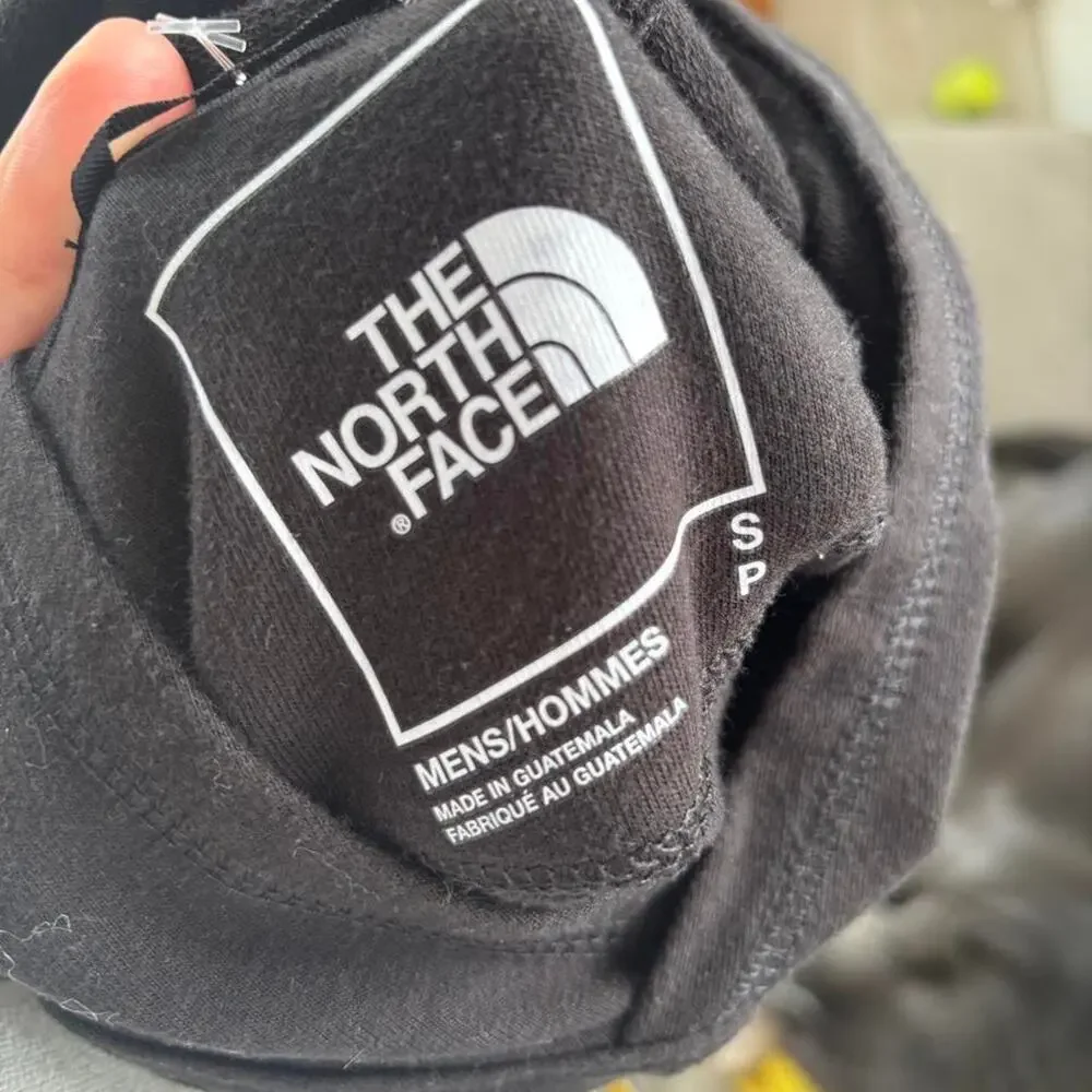 The north face black hoodie